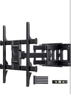 PERLESMITH Heavy Duty Tv Wall Bracket 37-85 Inch TV max 60kg Swivel Tilt LFK1