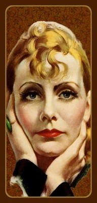 GRETA GARBO - Hollywood Movie Star 1930s Beauty - Laminated Photo Bookmark