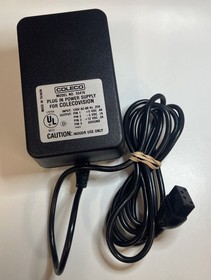 ColecoVision Model 2400 Console System Tested Working 2 Controllers Power & Foam