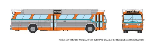 Autobús Rapido Trains 753143 HO Miami-Dade Deluxe New Look #109 | Zustand: New