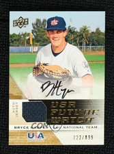 2009 Signature Stars USA Future Watch Jersey /899 Bryce Harper #UFWA-30 Auto yj7