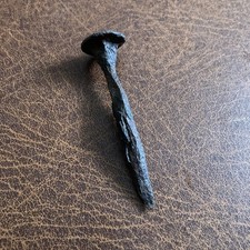Old Handmade Iron Nail 6.5cm Long Antique Vintage Well Worn