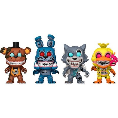 Pop Pack 4 Figuren Five Nights At Freddys Exclusive Funko
