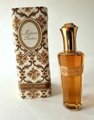 Madame Rochas Parfum 2 oz Splash Sealed Vintage Bottle 953 NOS BOX Marcel Rochas