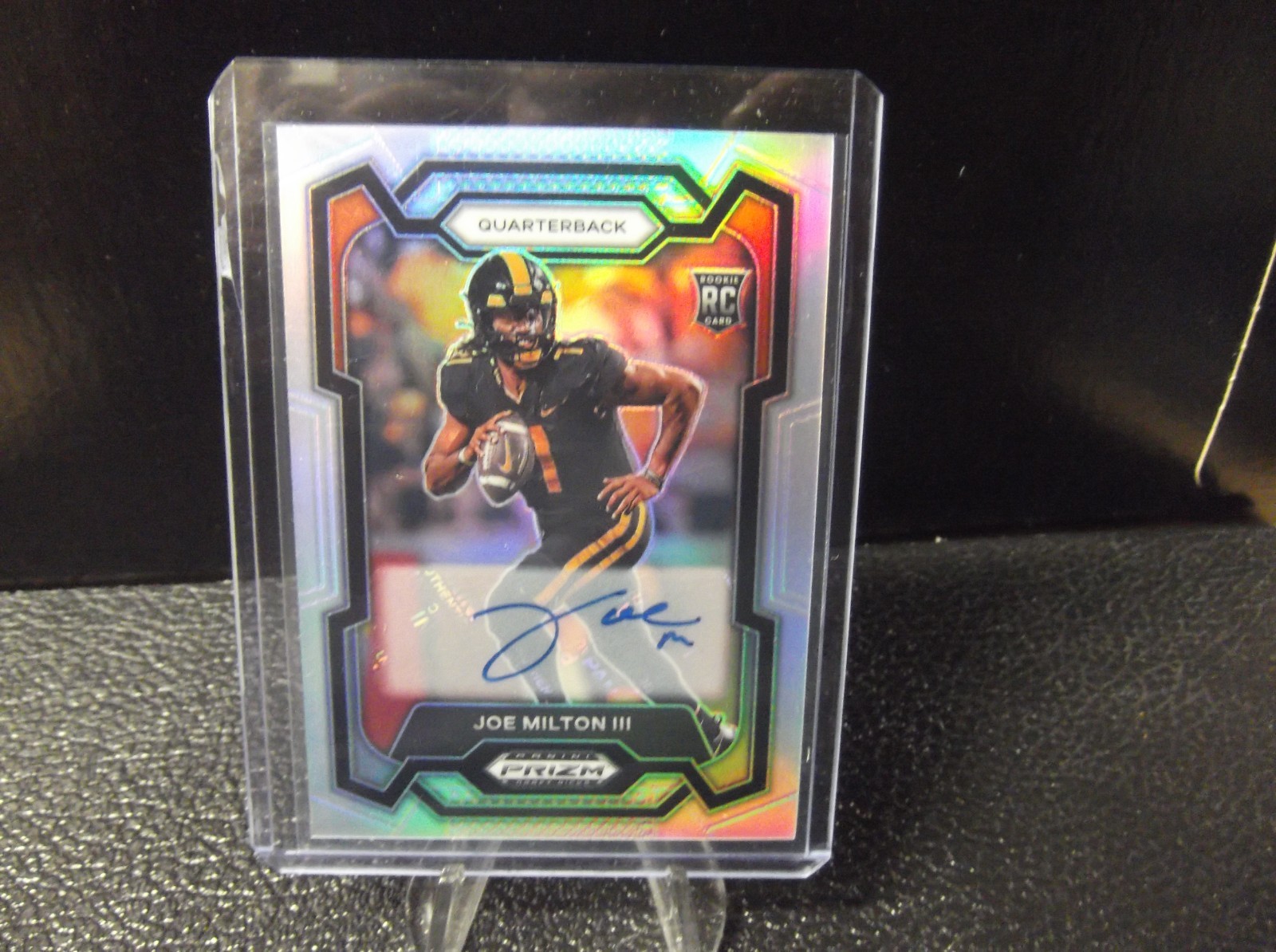 2024 Prizm Draft Picks Joe Milton III Auto RC Rookie #157 Volunteers SILVER