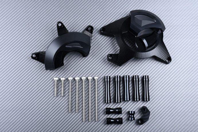 Tampons de Protection Carters Moteur Noir Moto Honda CBR 300 R