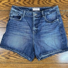 Guess Vtg 90s Blue Denim Jean Shorts Women Size 29 High Waisted USA