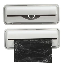  Plastic Grocery Bag Holder Trash Dispenser Wall Hanging Laundry Room Organizer