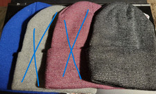 Adult Solid Lined Beanie New Select Color