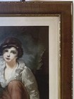Large Antique Signed Henry Raeburn Boy and Dog Lithograph Print Engraving 1864 — photo 10