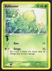 Bulbasaur 55/112 EX FireRed & LeafGreen Common