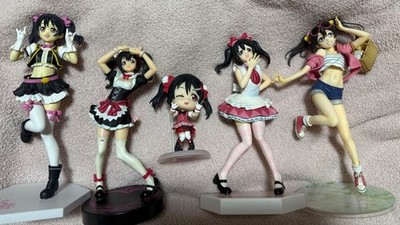 Yazawa Nico Figure Set Anime Collectible Game Character Slight Wear Authentic