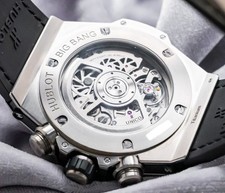 Hublot Big Bang Unico Titanium White JSM15 45 mm $20K MSRP 411.NE.2010.LR.JSM15 13