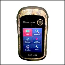 Garmin eTrex 20xt Ricevitore GPS Portatile Mimetico Precaricato Topo Mappe Escursionismo Caccia
