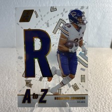 Roschon Johnson (RC) ROOKIE A to Z CARD #18 2023 Panini Football ? . rookie card picture