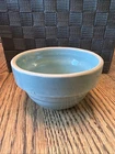 McCoy Bee Hive blue green glaze mixing bowl SMALL 5" pottery USA