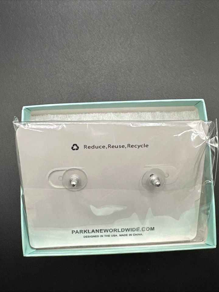 Pendientes perforados de hematita Park Lane "DOTTIE" NUEVOS EN CAJA - Envío gratuito Foto 2 de 3