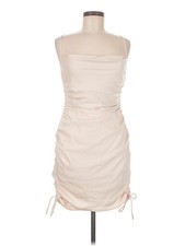 ASTR The Label Women Ivory Cocktail Dress M
