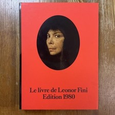 Le livre de Leonor Fini 1980 Clairefontaine French Edition