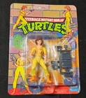 Vintage 1990 Playmates TMNT April O'Neil Action Figure MOC Teenage Mutant Ninja