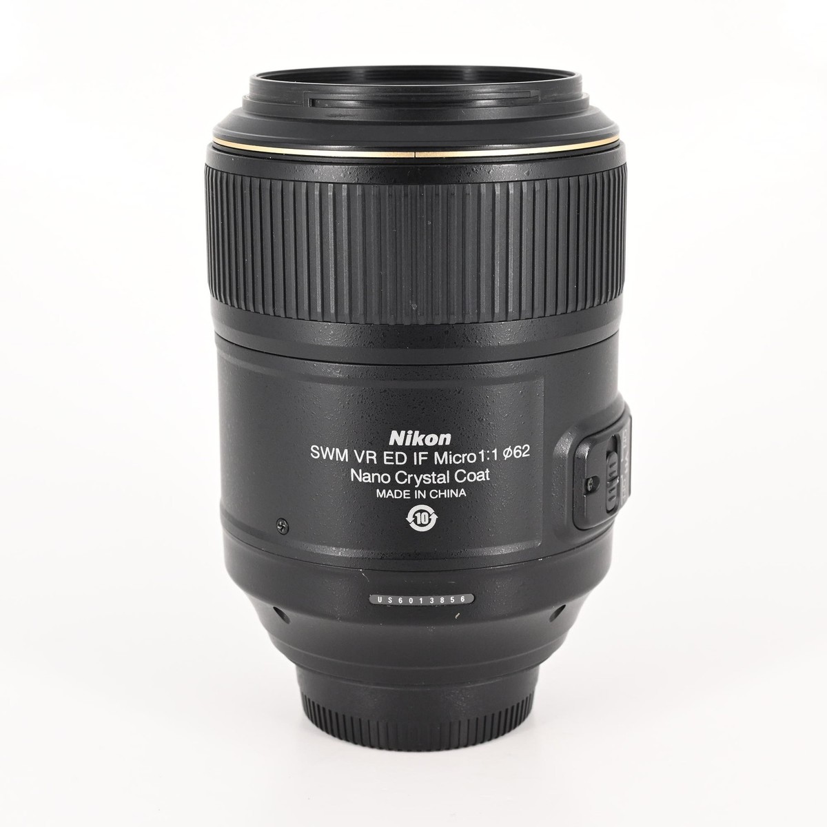 Nikon Nikkor AF-S 105mm f2.8 G VR Micro IF ED Lens AFS *Read #856