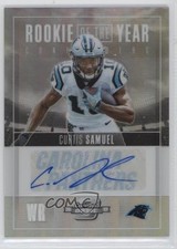 2017 Panini Contenders Optic Rookie of the Year /25 Curtis Samuel Auto 0v0