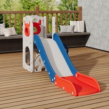 Kids Slide & Climber Set Baby Children Toddler Indoor Outdoor Playground Toy