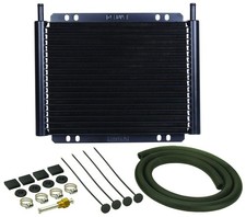 DERALE 13503 18 Row Series 8000 Plate  Fin Transmission Cooler Kit