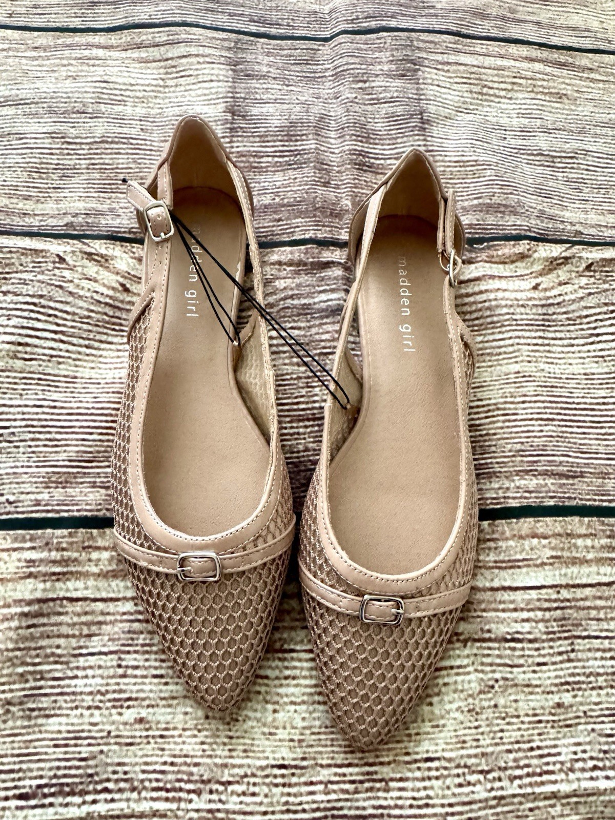 Madden Girl Ballet Flats Women’s 7.5 Nude NWT