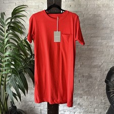 EVERLANE Scarlett Red “The Weekend” Tee Dress Size XS New with Tags