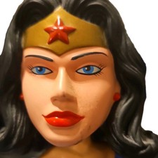 Wonder Woman Bobblehead Collectible Figure DC Universe Red Blue Gold Costume