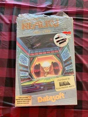 Alternate Reality: The City BIG BOX CIB WITH MAP IBM PC