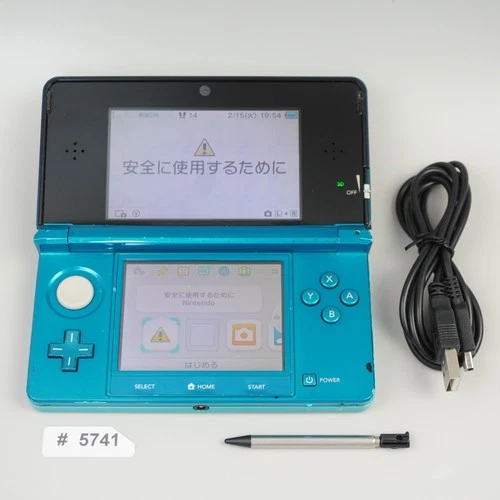 Nintendo 3DS Console Light Blue Japanese ver. CTR-001 (READ DESC) #5741
