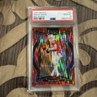 2024 Panini Select - Concourse Drake Maye #27 Red Shock Prizm /249 (RC)