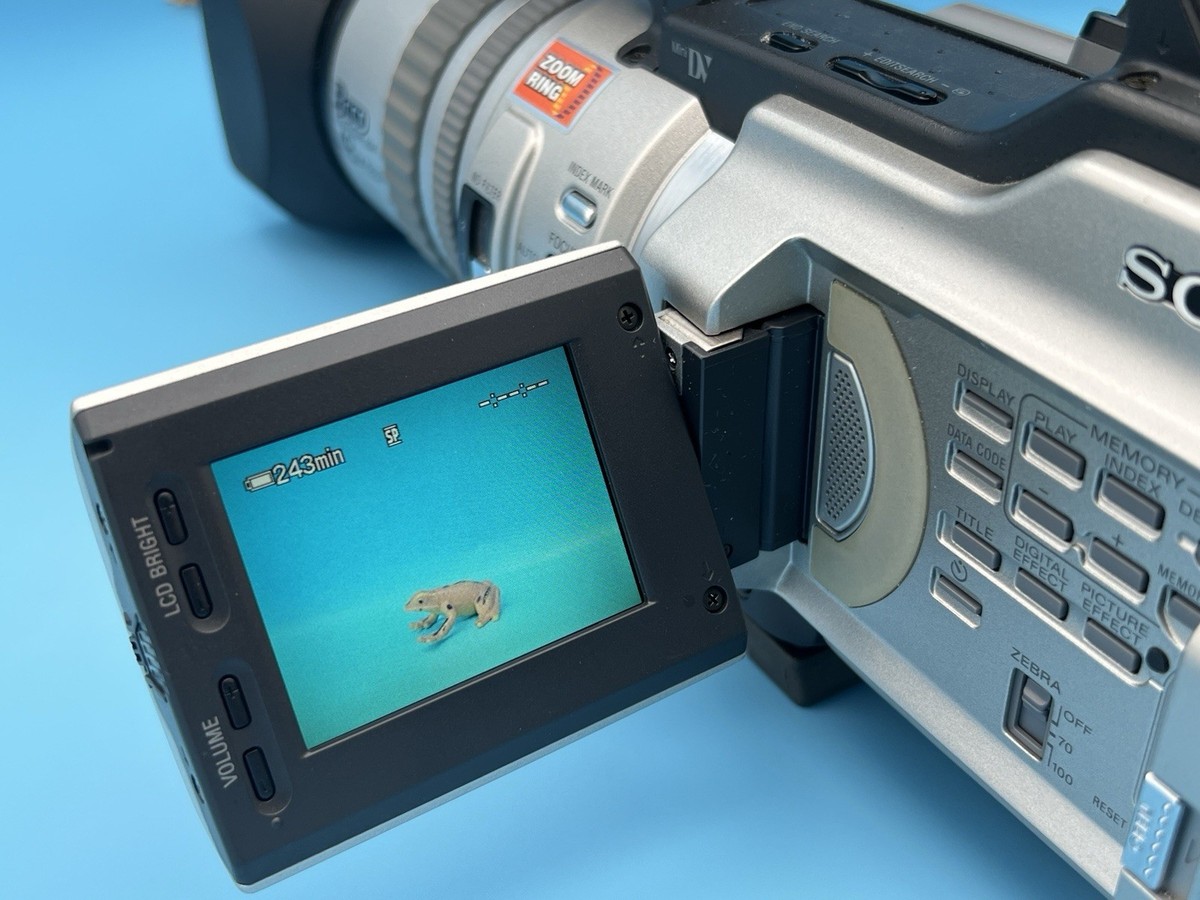 Sony DCR-VX2000 Camcorder - Metallic silver for sale online | eBay