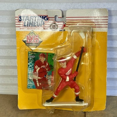 Sergei Fedorov Detroit Red Wings Kenner Starting Lineup SLU 1995 Figure Card