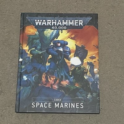 Games Workshop ~ Warhammer 40K Codex: Space Marines Rule Book ~ 5th Edition