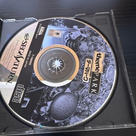 Theme Park Sega Saturn NTSC-J Japan Authentic Untested