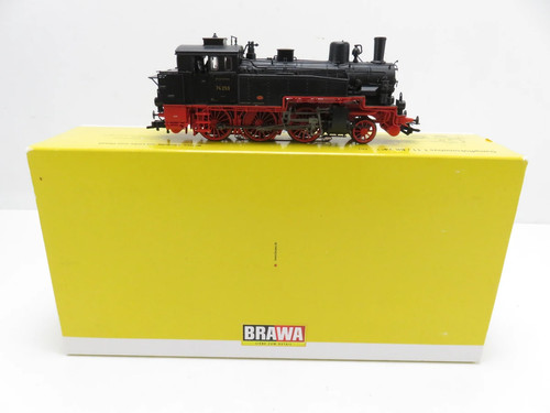 (HET241) Brawa 40351 Dampflok BR 74 259 der DRG, digital, H0 AC, OVP | Condition: Gebraucht