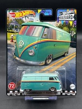2020 Hot Wheels Premium VOLKWAGEN T1 PANEL BUS teal VW 72 very nice check it out
