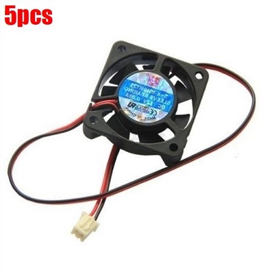 5Pcs Raspberry Pi 3D Printer Computer 12V Cooler Axial Fan 40X40X10MM Arduino tc