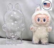 Clear Case For La Boo Boo Display  Protective Plastic Cover - Doll Not Include