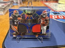 KAREEM HUNT 2025 Panini Select Multiverse Duel Patch! BROWNS TO CHIEFS
