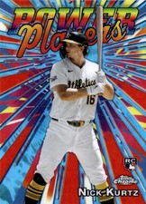 Nick Kurtz 2025 Topps Chrome Update Power Players #PP-30 Athletics