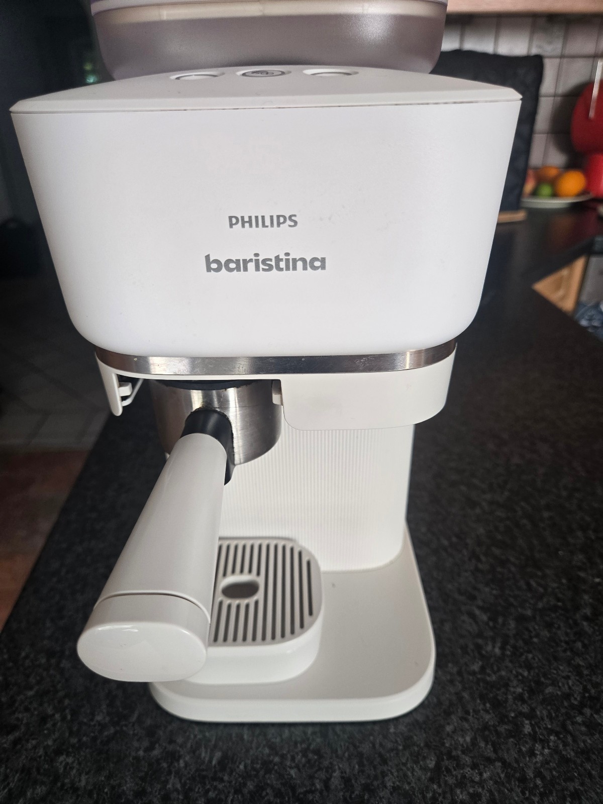 Philips Baristina Espressomaschine (Modell BAR400/60) weiß