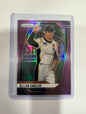 2023 Panini Prizm Racing William Sawalich Purple Prizm SP 75/99 NASCAR Card #64