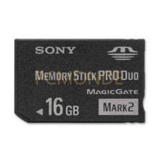 Sony 16 GB Memory Stick PRO Duo Flash Memory Card - Mark 2 MS-MT16G 