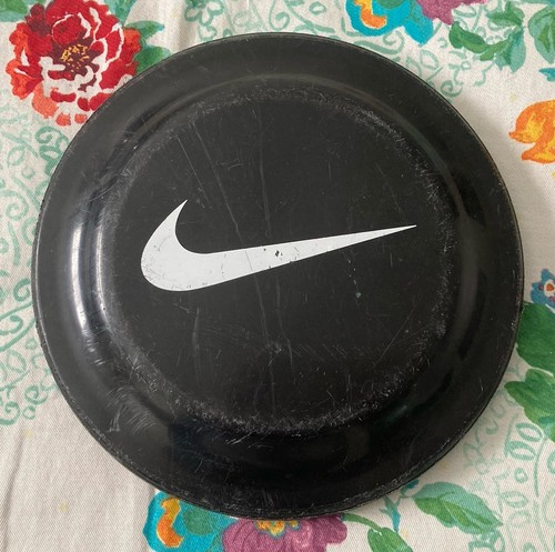 Vintage Nike Promo Frisbee Made In USA - Black