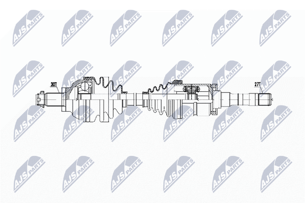 Antriebswelle NTY NPW-BM-018 FüR BMW E46 3Er Touring 325 330-image