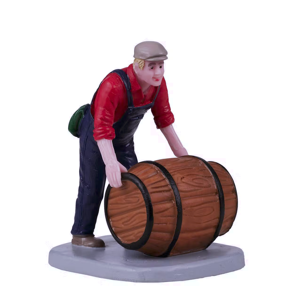 Lemax Garden Of Eaten Worker - Figurine Halloween Résine Peinte Main - Collection Spookytown